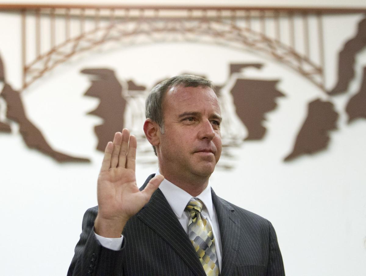 Shawn Barigar swearing in