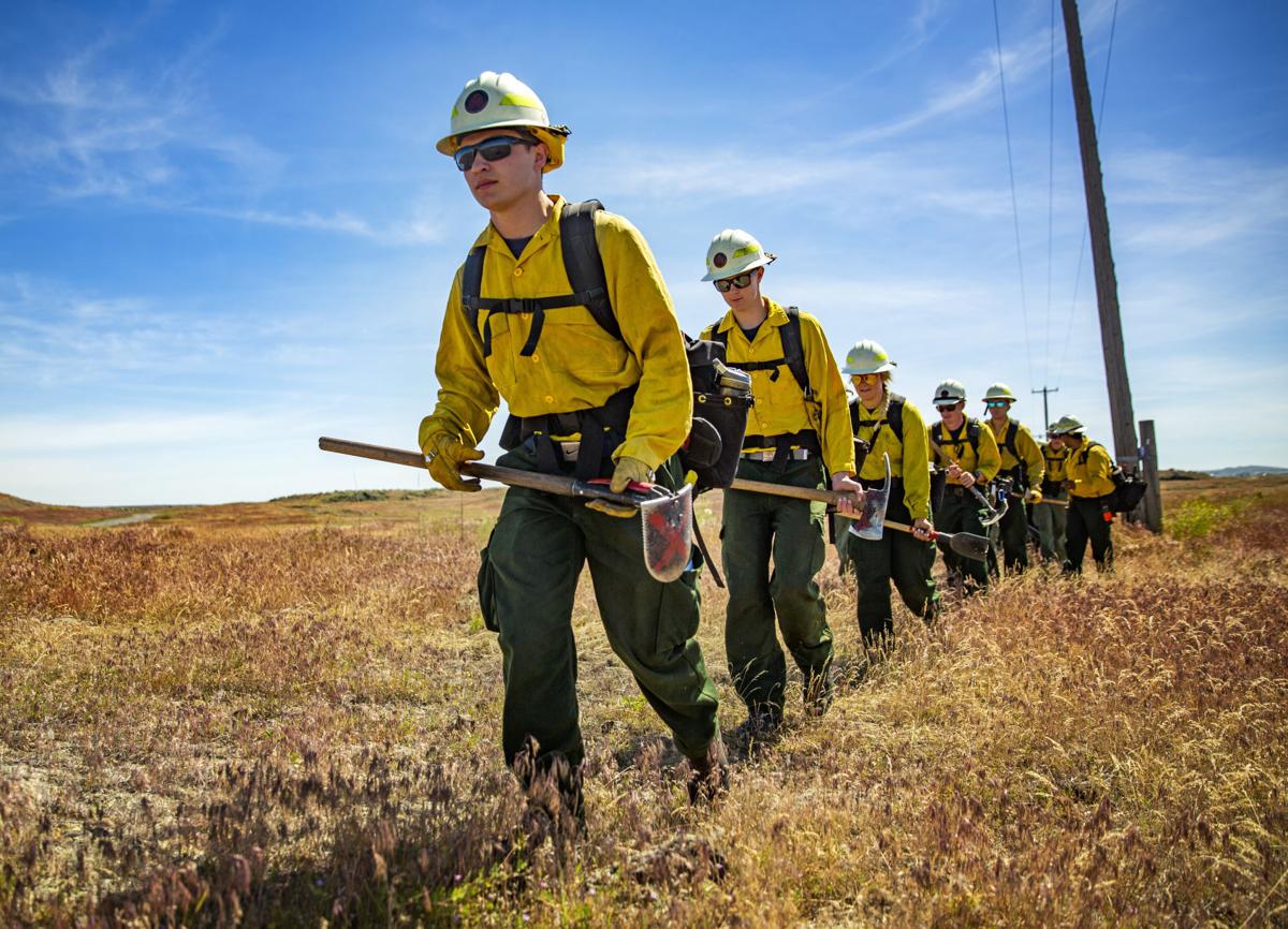 BLM firefighters train for upcoming season