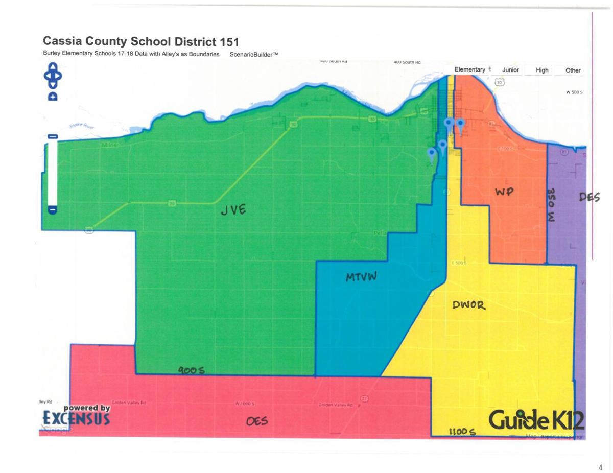 Burley elementary attendance zones