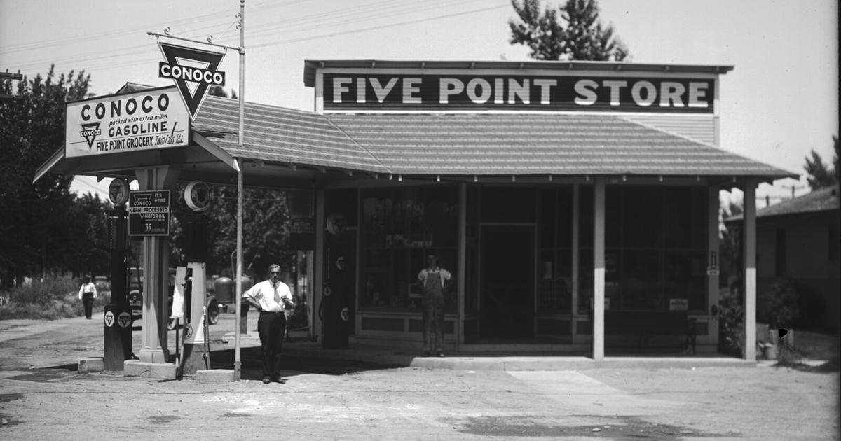 Five Point Store at North Five Points in Twin Falls OVER THE YEARS