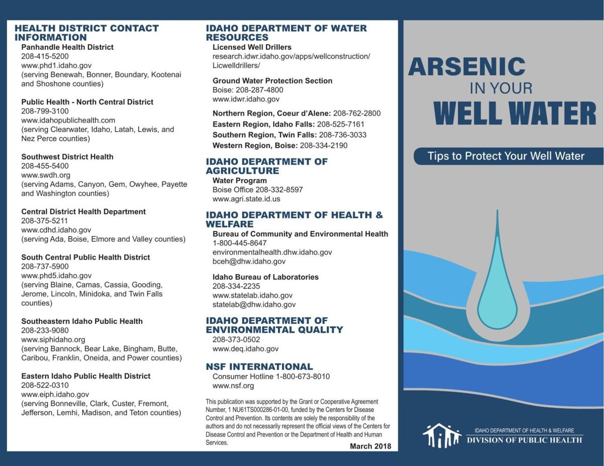 Arsenic In Your Well Water Magicvalley Com