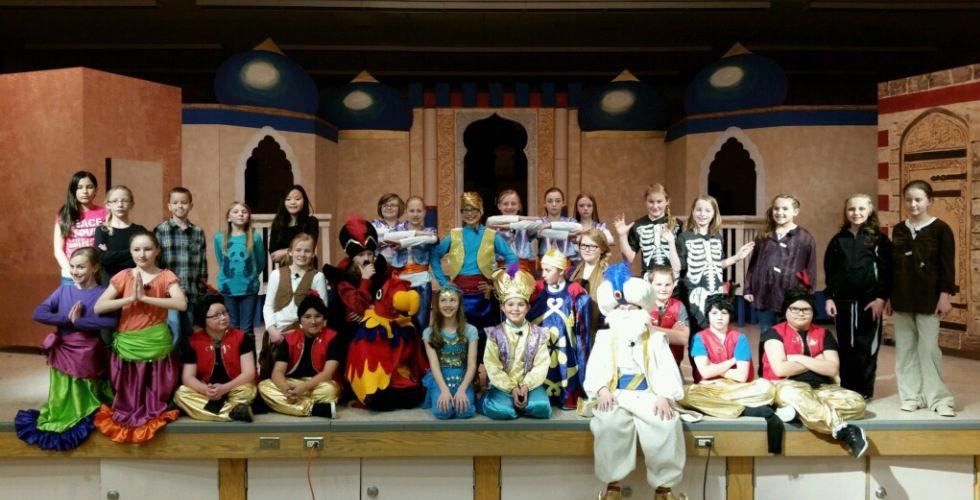 White Pine Elementary School's Production of "Aladdin"