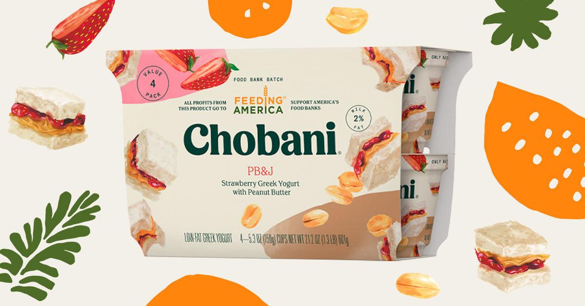 PB&J charity yogurt