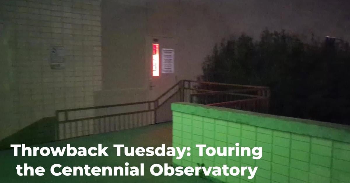 Throwback Tuesday: Touring the Centennial Observatory