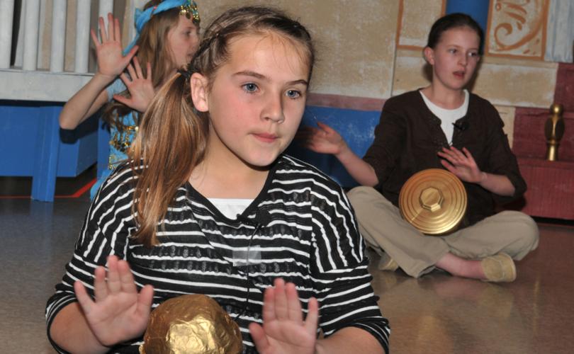 White Pine Elementary School's Production of "Aladdin."