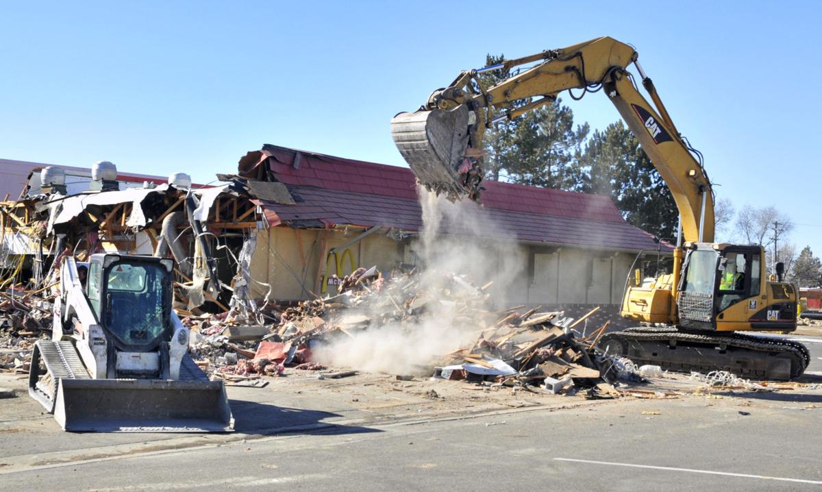 McDonald's demolition