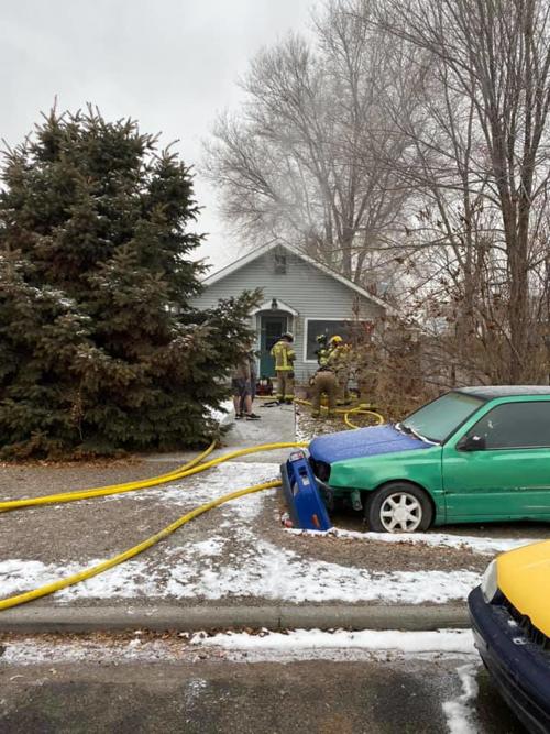 Burley house fire