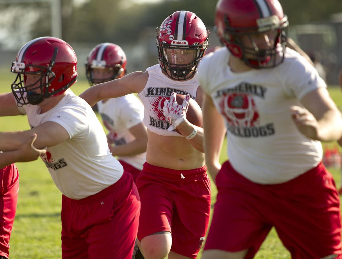 Gallery Kimberly High School football practice Southern Idaho High