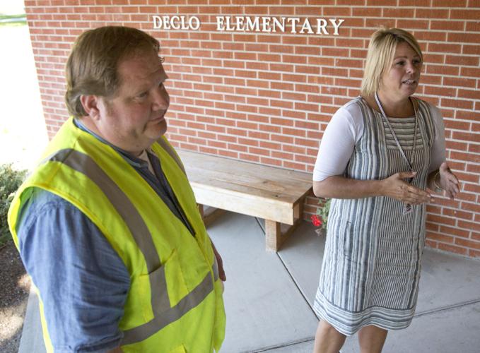 Declo school construction