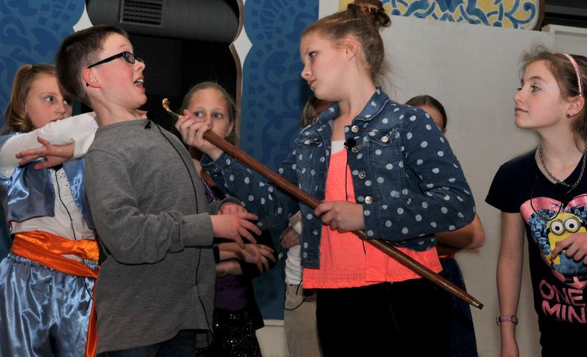 White Pine Elementary School's Production of "Aladdin."