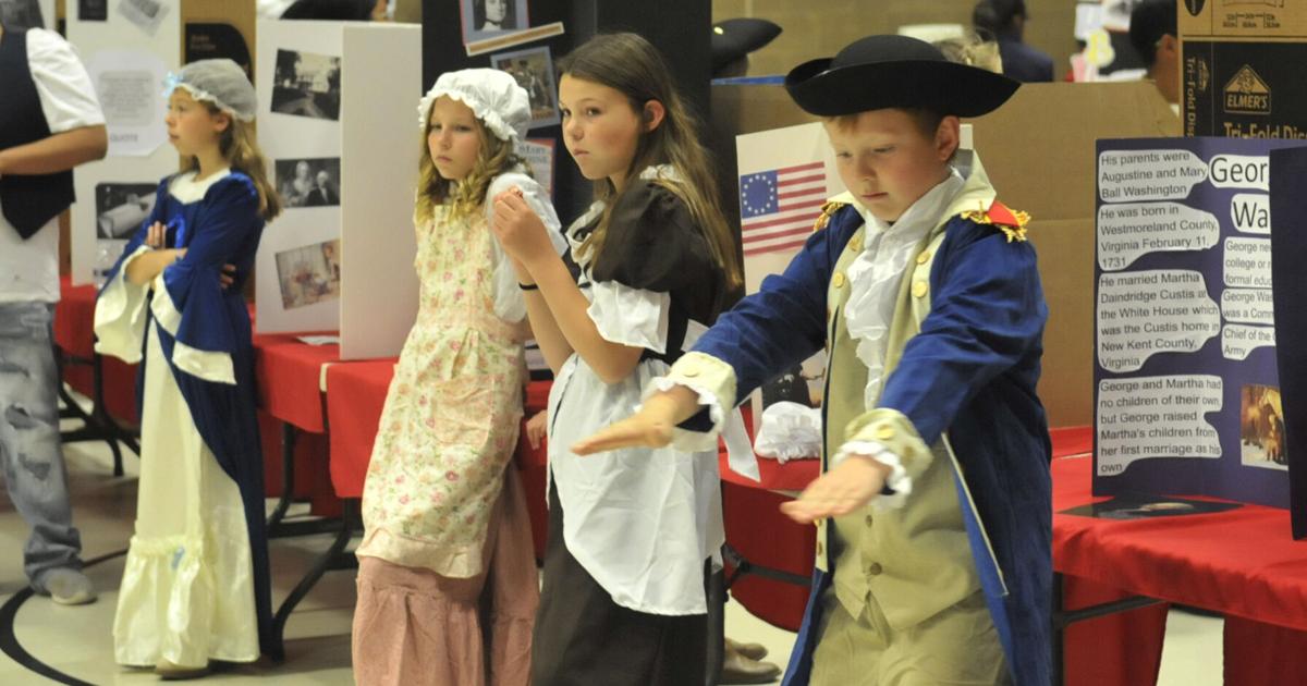 American Revolutionary War springs to life at Heyburn school