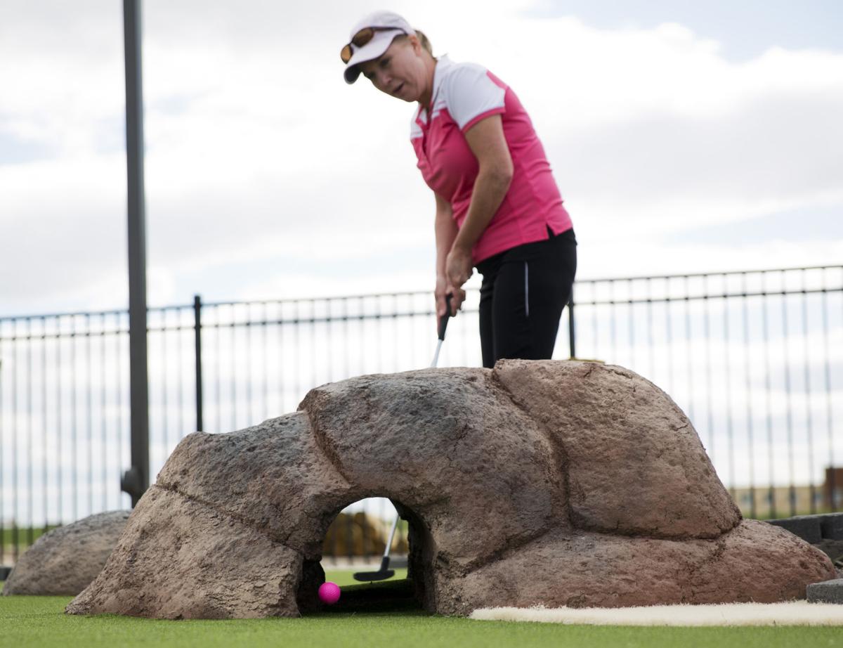 Putters Mini Golf Quick, fun entertainment here in Twin Falls