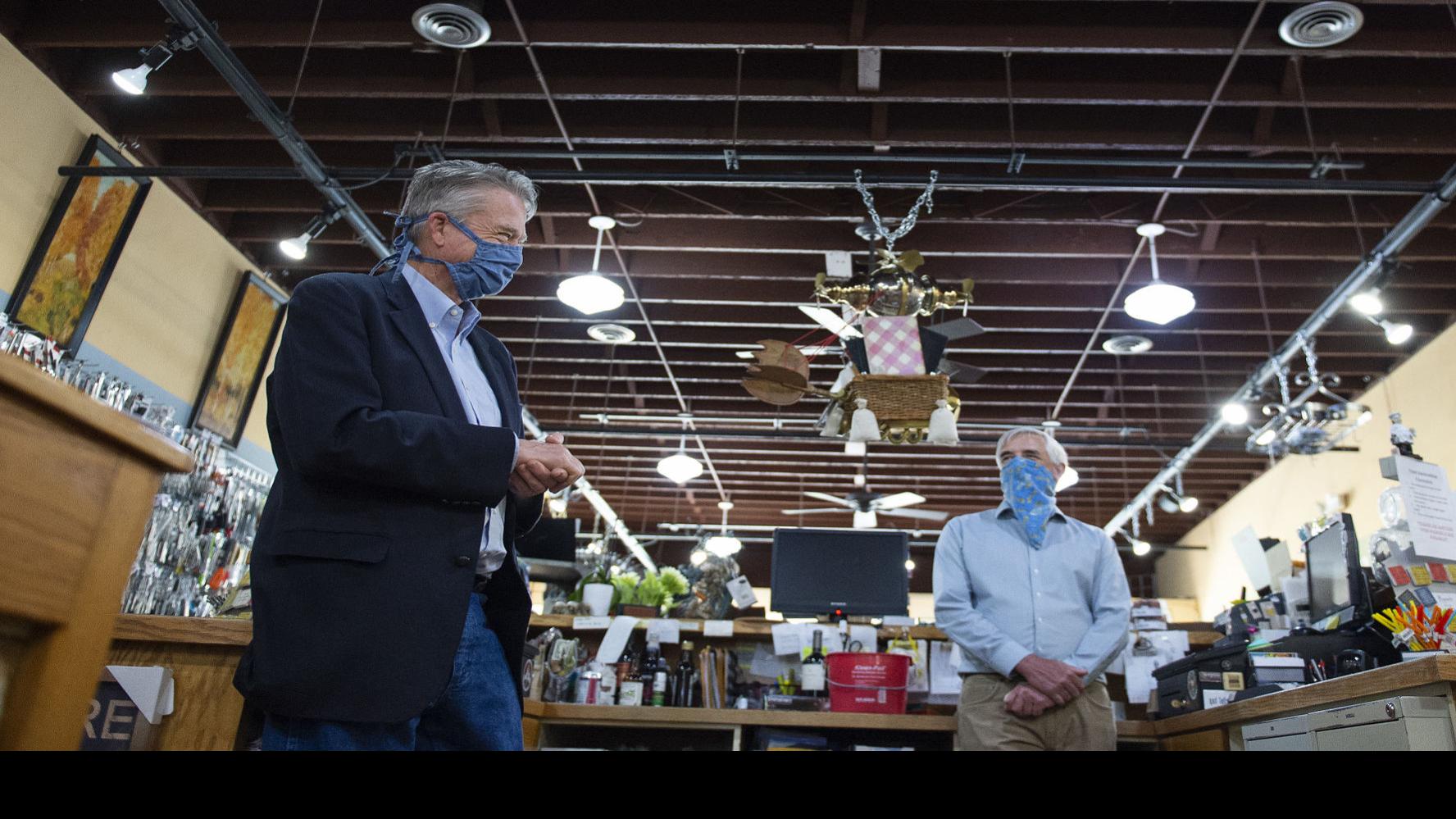 Gov Little Cautiously Optimistic During Visit As Businesses