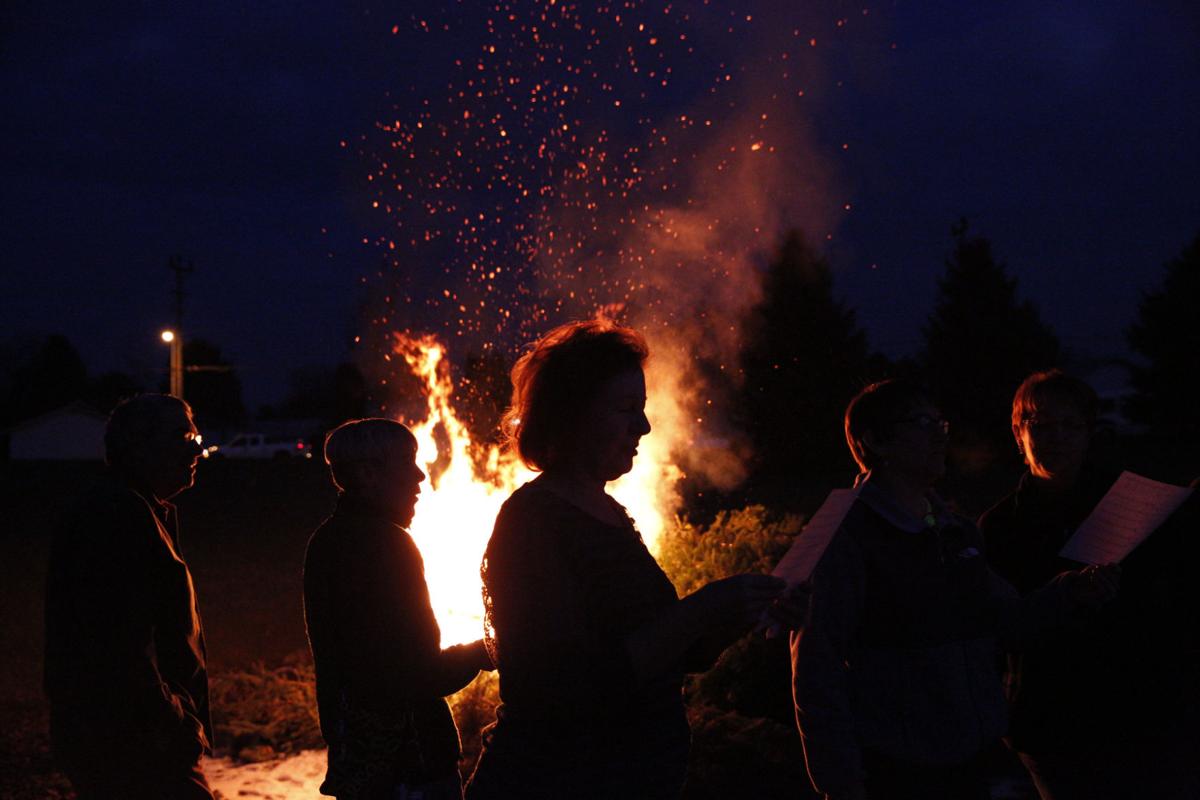 Epiphany Bonfire Celebrates End of Christmas Season Faith and Values