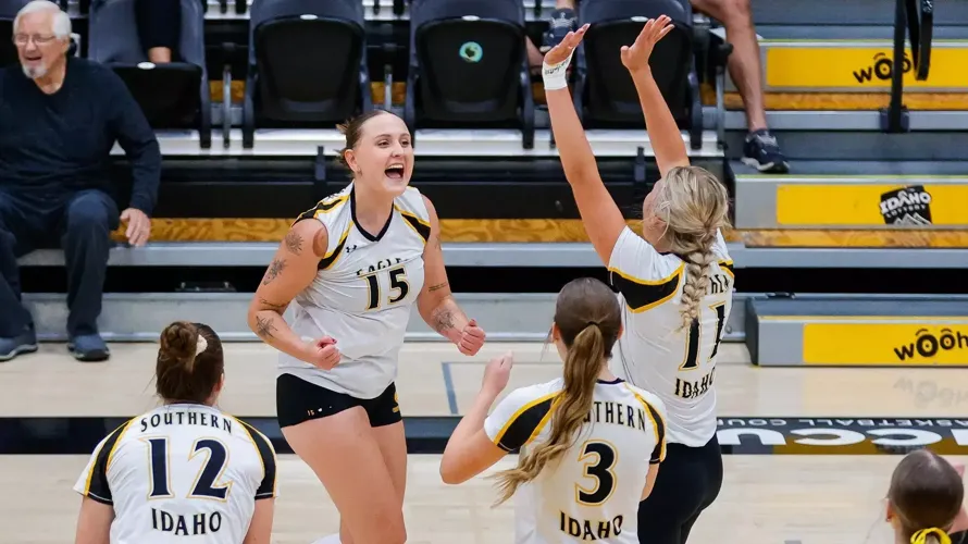 Golden Eagles soar to first conference win of 2026