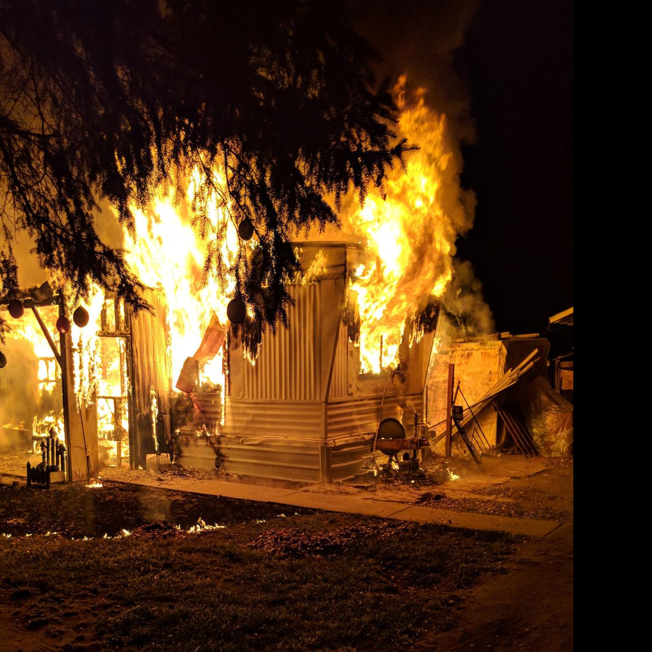 Fire Destroys Rupert Mobile Home Kills 2 Dogs 2 Elderly