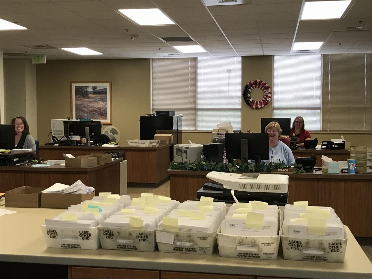 Ballots in Twin Falls County
