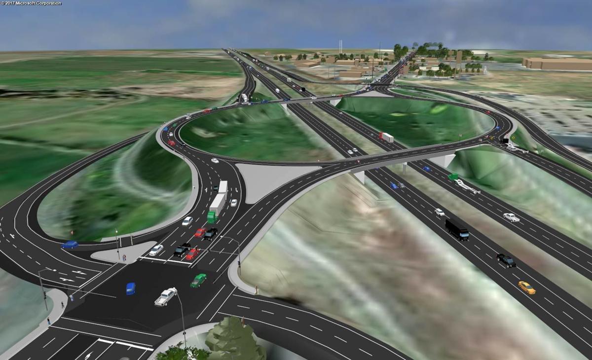 Preliminary plan Jerome I-84 interchange