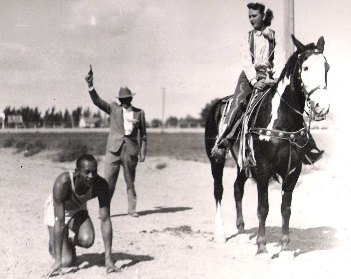 Hidden History Jesse Owens races horse at the fair Southern Idaho