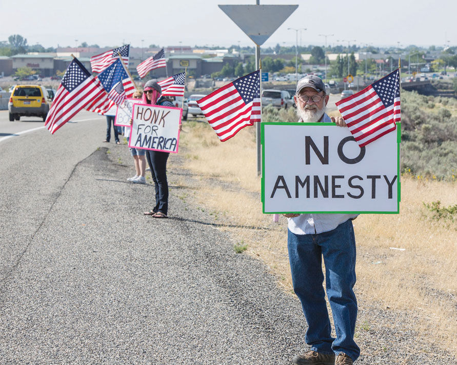 Group Protests Illegal Immigration Southern Idaho Local News