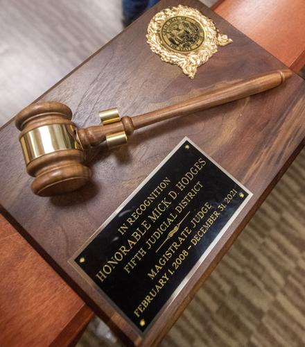 Judge Hodges' retirement party