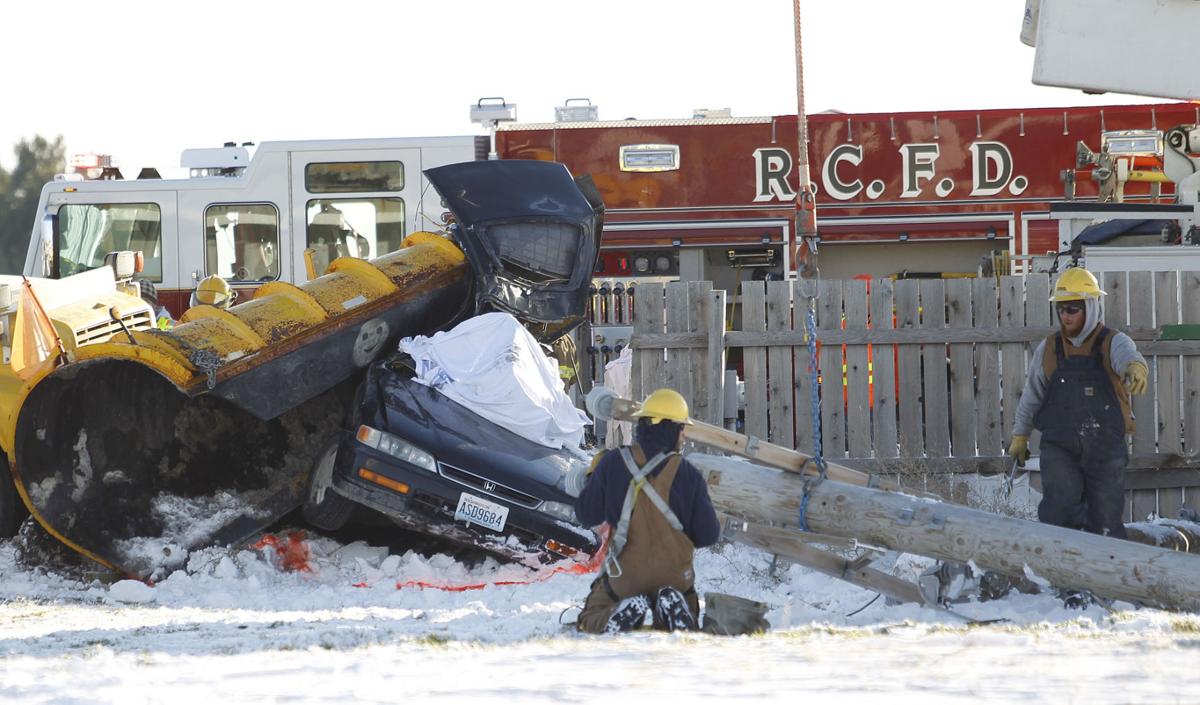 Gallery Hansen Fatal Crash of Snowplow, Car