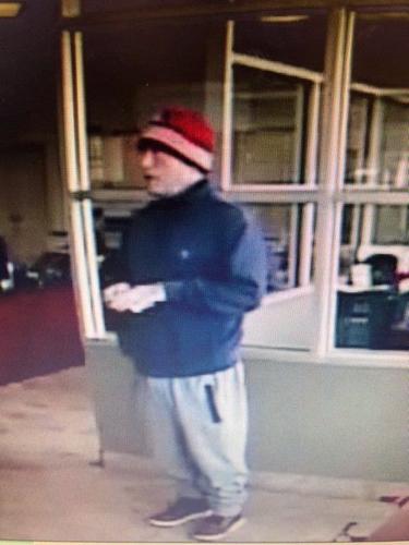 Bank robbery suspect
