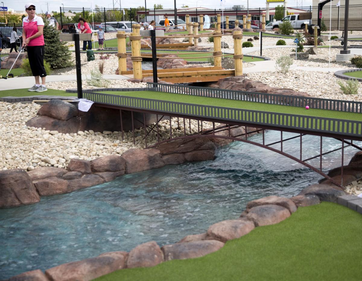 Putters Mini Golf Quick, fun entertainment here in Twin Falls