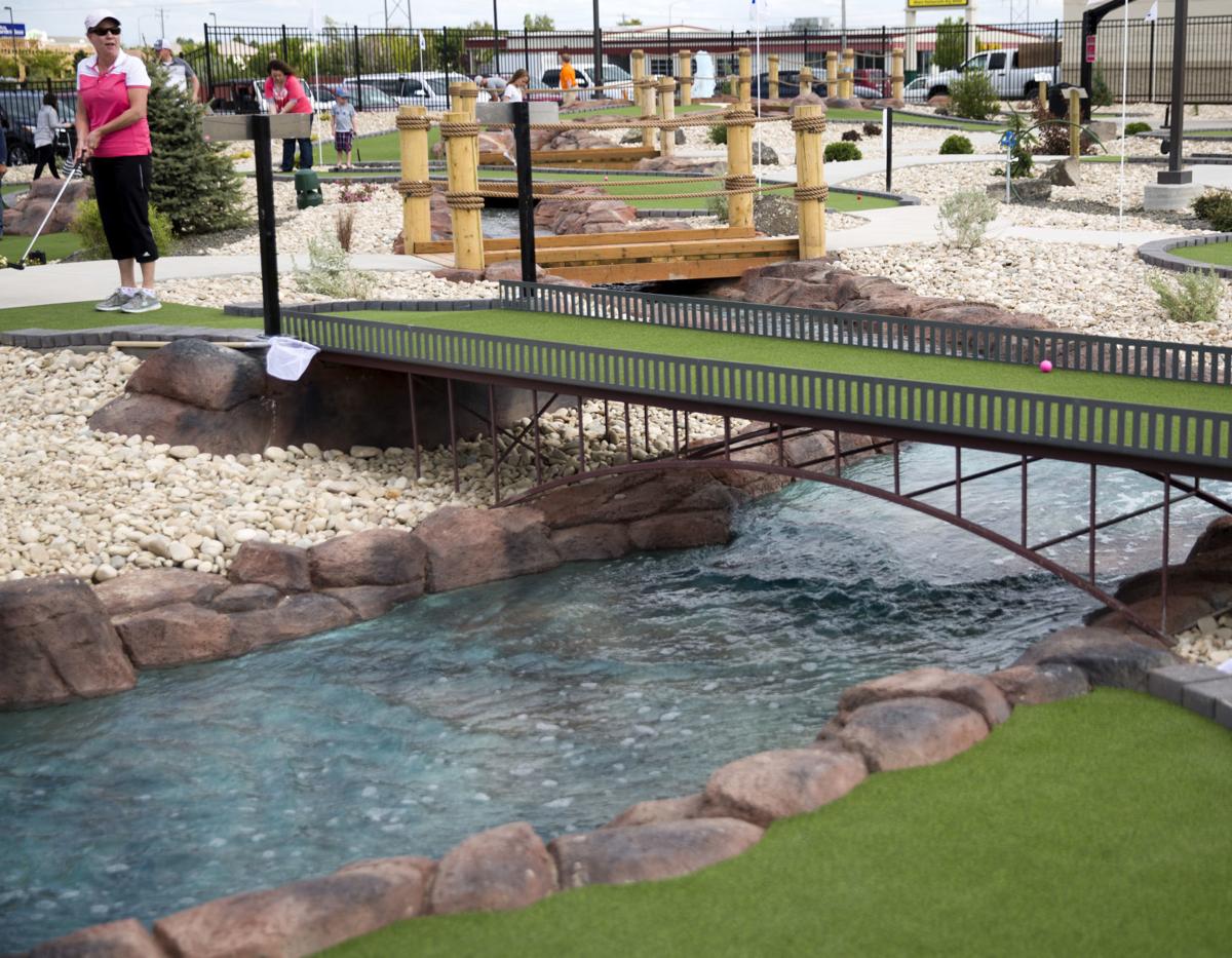 Putters Mini Golf Quick, fun entertainment here in Twin Falls