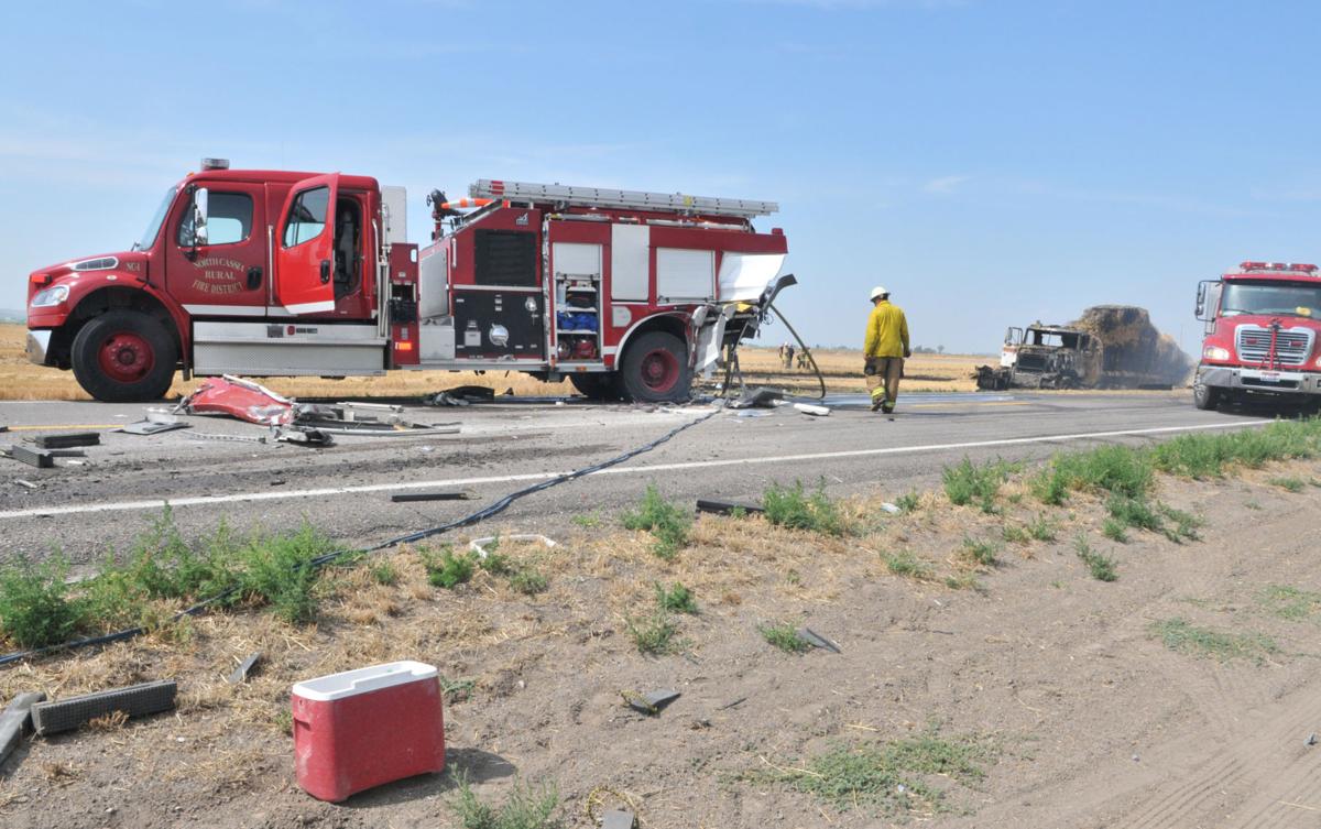 Firefighters Uninjured in Burley Fire Truck Crash MiniCassia News