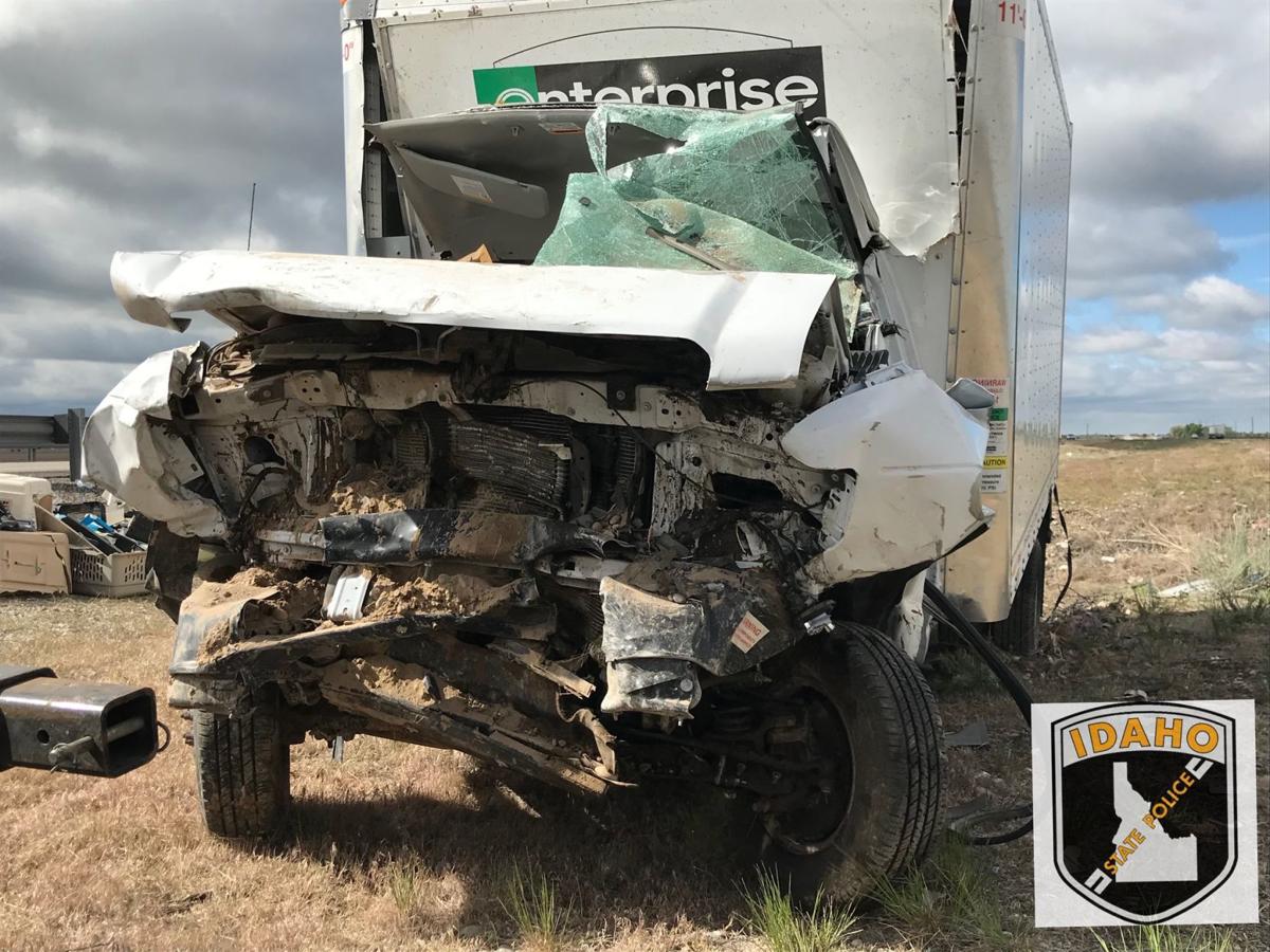 Animal truck crash