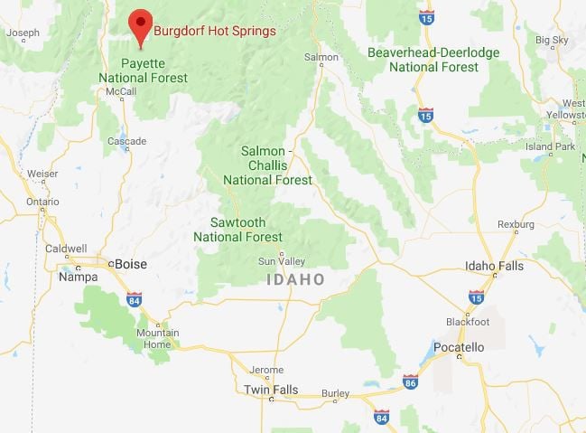 Idaho Hot Springs Area Near Mccall Evacuated Due To Wildfire