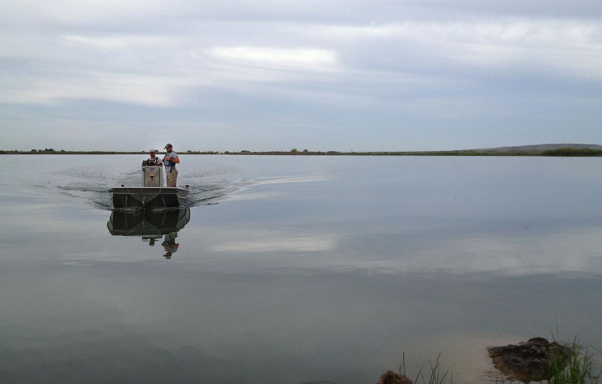 What's under the water at Dog Creek Reservoir? Outdoors and