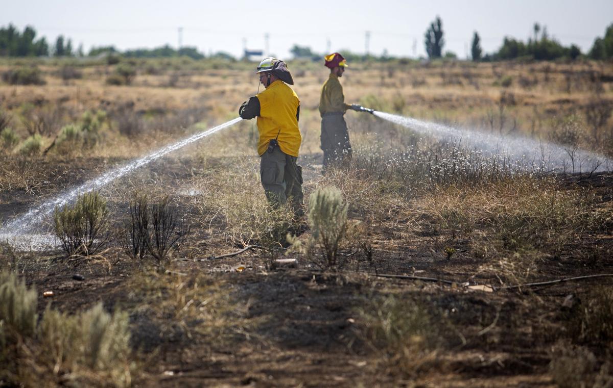 Drops Fire spreads more than 2,000 acres