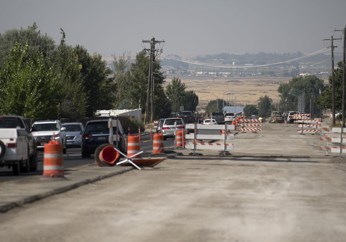 Construction on Eastland Road