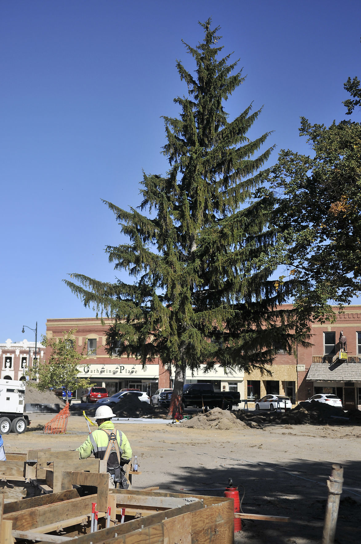 The renovation of Rupert Square Upgrades underway at historic square