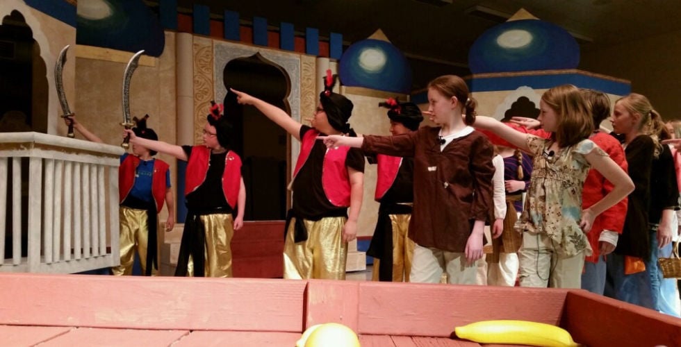 White Pine Elementary School's Production of "Aladdin."