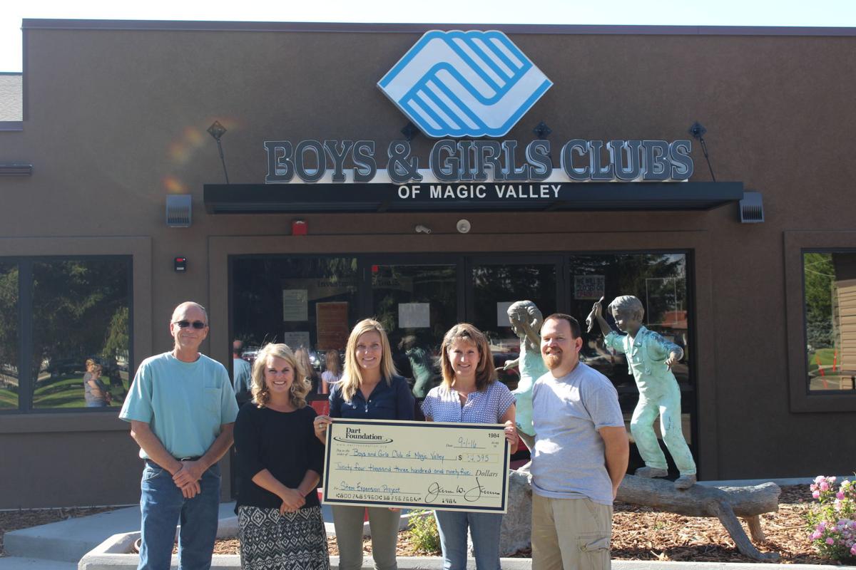 Boys & Girls Club check
