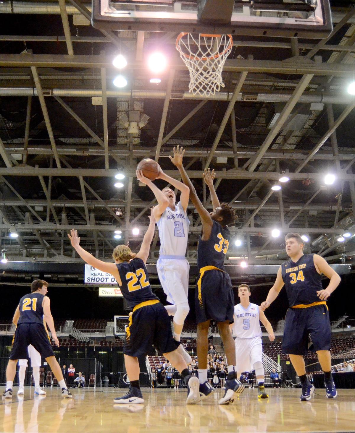 1A DII Boys State Basketball Championship - Dietrich Vs. Genesis Prep