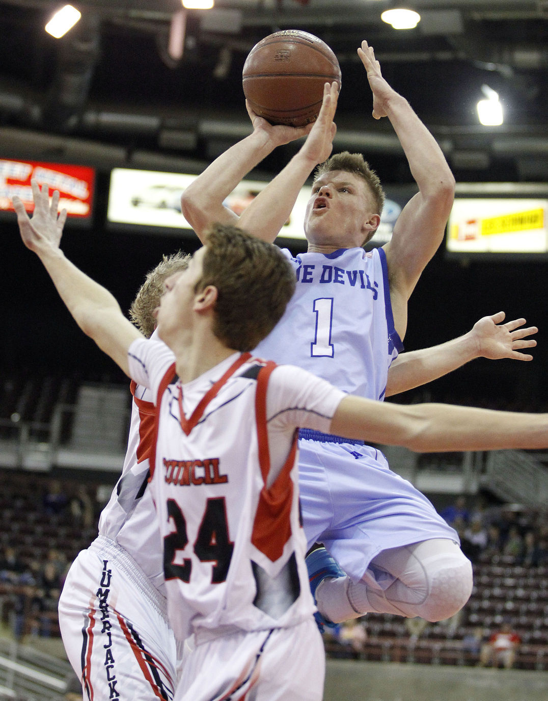 Boys Basketball - Dietrich Vs. Council