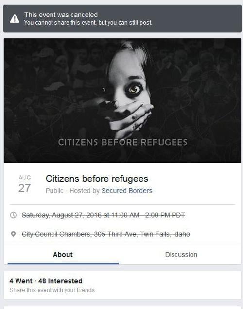 Facebook event