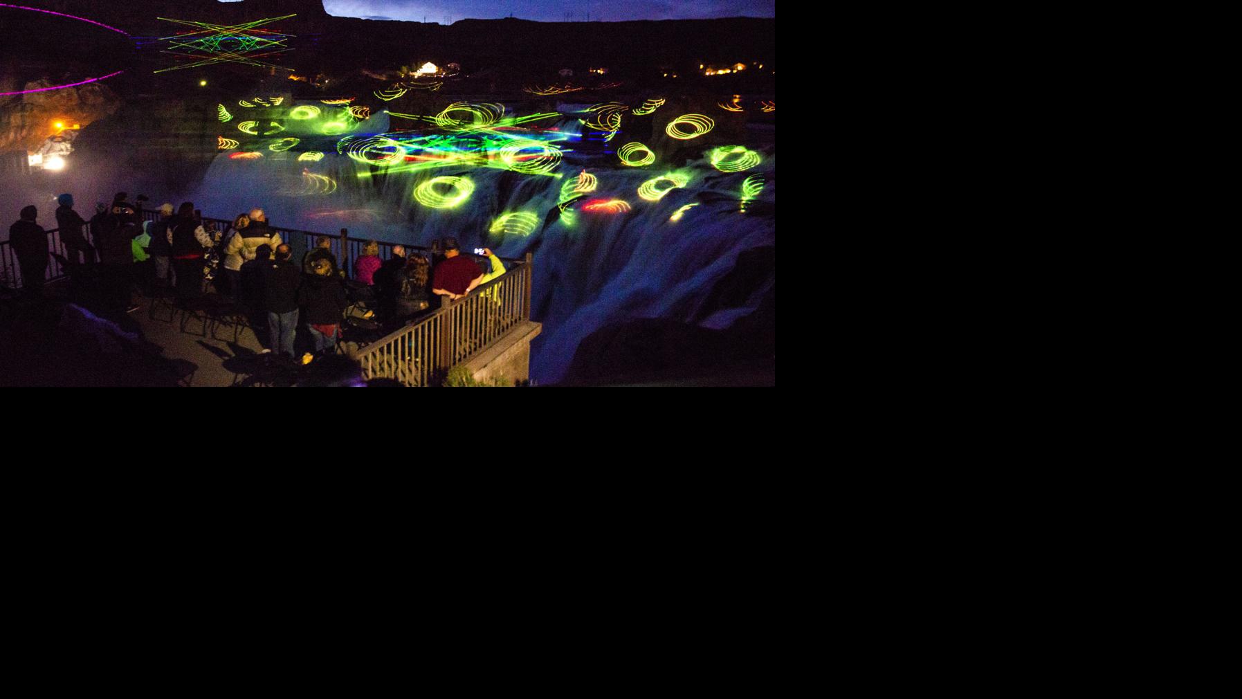 3day laser show brings thousands to Shoshone Falls Southern Idaho Local News