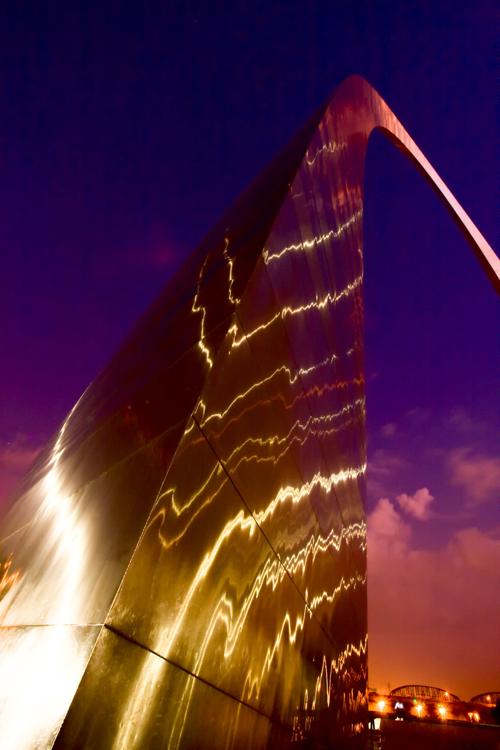 Gateway Arch sunset