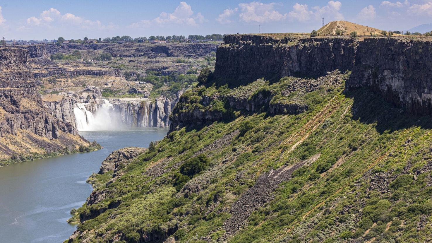 Flows run higher at Shoshone Falls near Twin Falls Flows run higher at Shoshone Falls near Twin Falls
