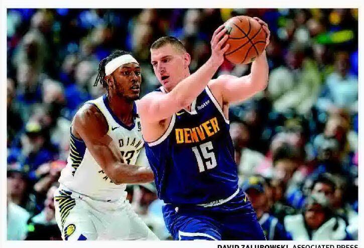 Jokic, balanced offensive attack help Nuggets take down Pacers