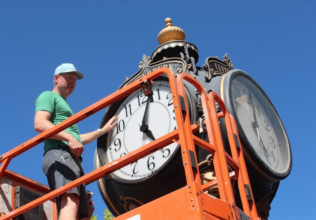Twin Falls downtown clock gets new life