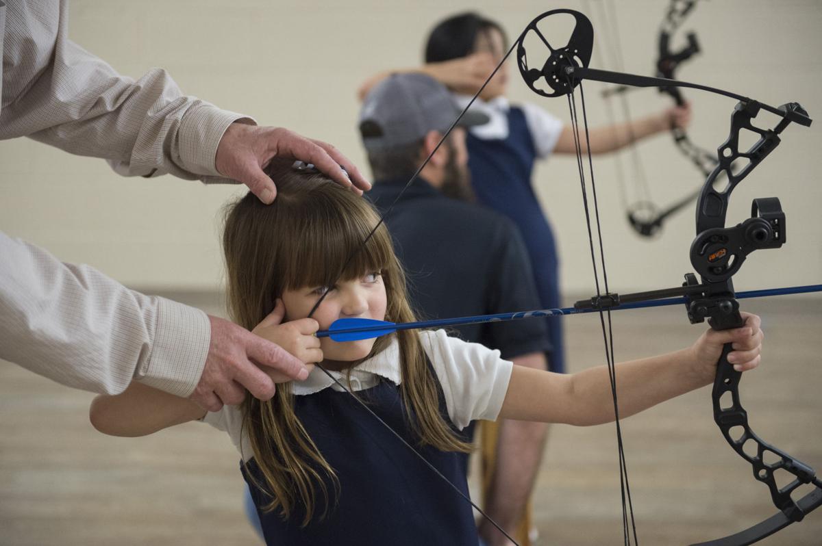 Catholic school students try archery, other nontraditional sports