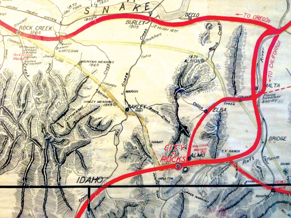 John E. Hayes map