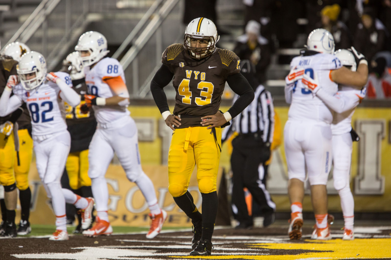 Gallery: Boise State At Wyoming Football