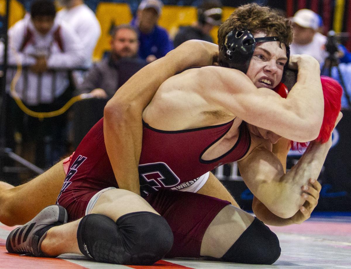 Class 4A state wrestling Taboa stays perfect, Mauger seeks another